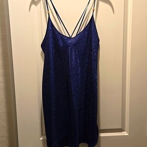 Blue, Silk Lingerie size L